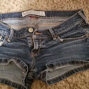 Hollister jean shorts